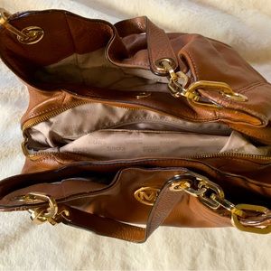 Michael Kors Brown Leather Handbag
